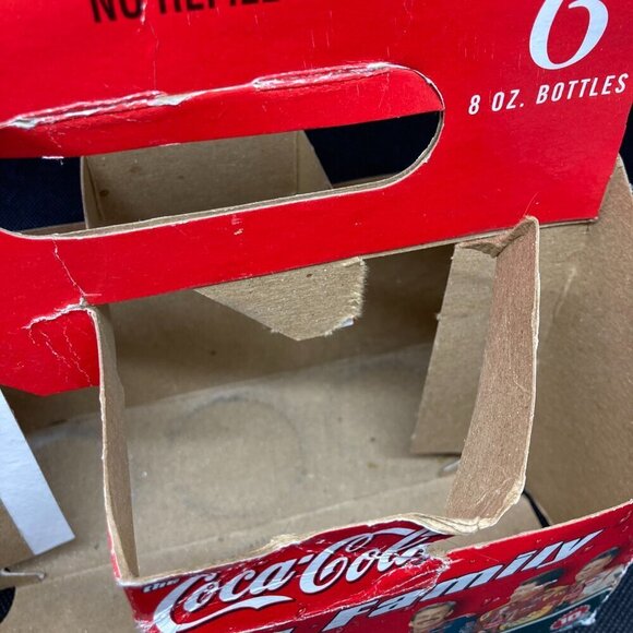 Collectible 6 pack Coca Cola Bottles featuring Dale Earnhardt Sr. - Picture 7 of 8